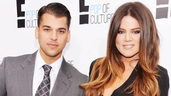 Rob Kardashian and Khloe Kardashian