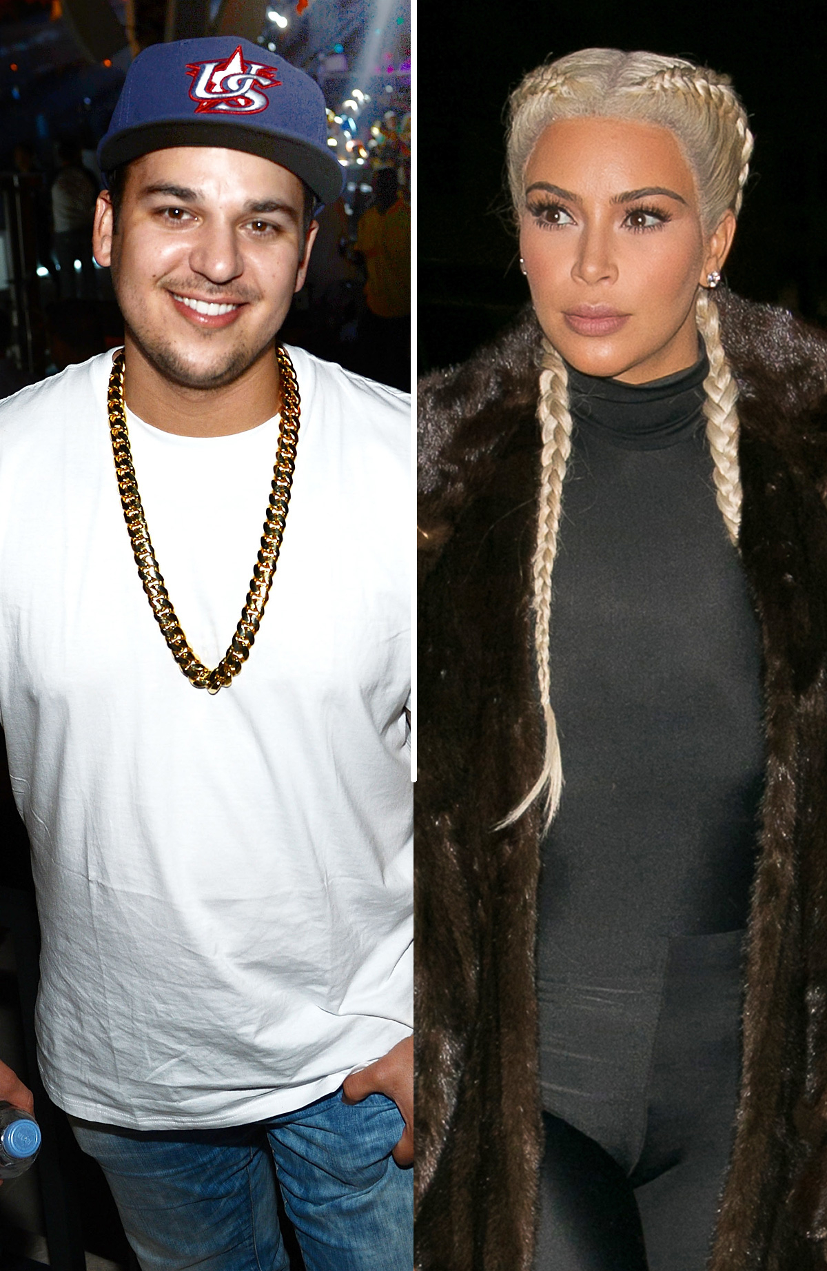 Rob & Kim Kardashian