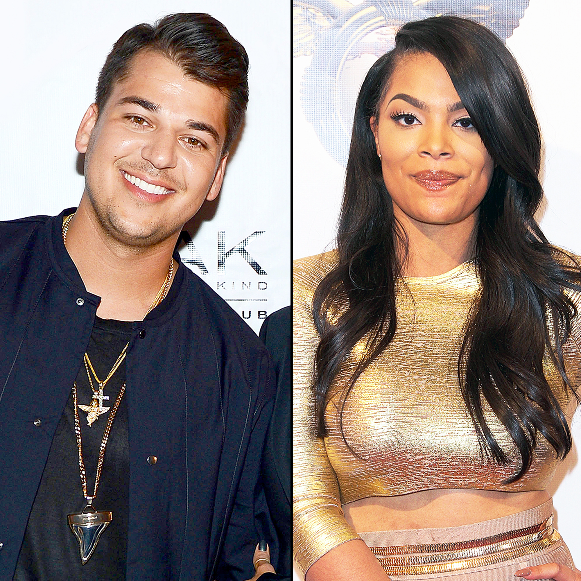 Rob Kardashian and Mehgan James
