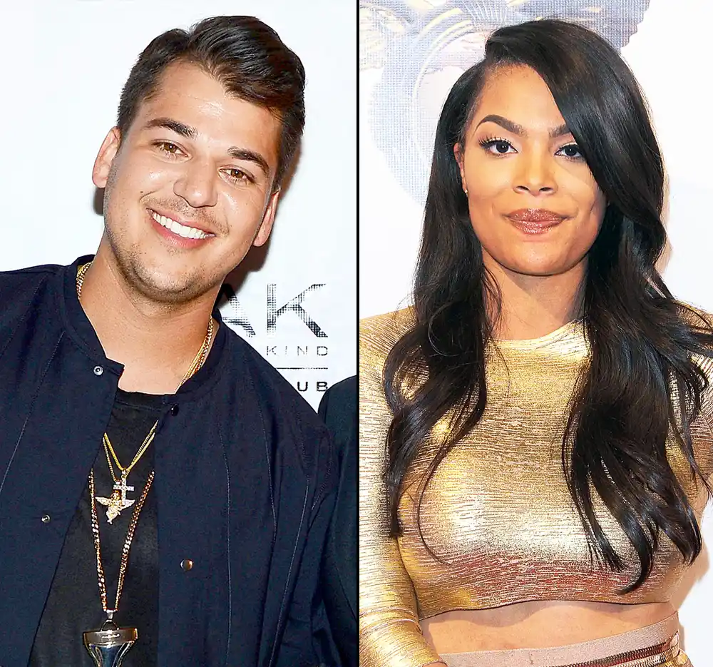 Rob Kardashian and Mehgan James