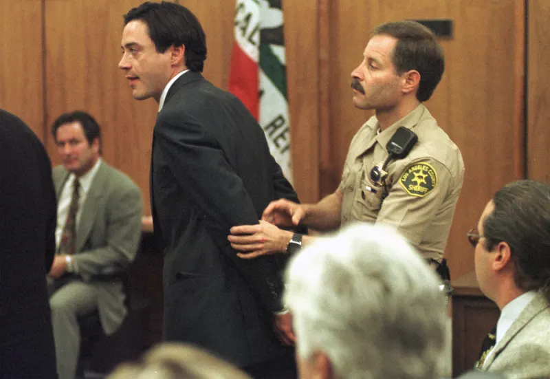 robert downey jr, malibu court, possession, cocaine, speed, felony