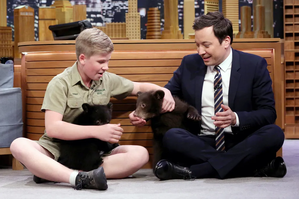 Robert Irwin Jimmy Fallon black bears