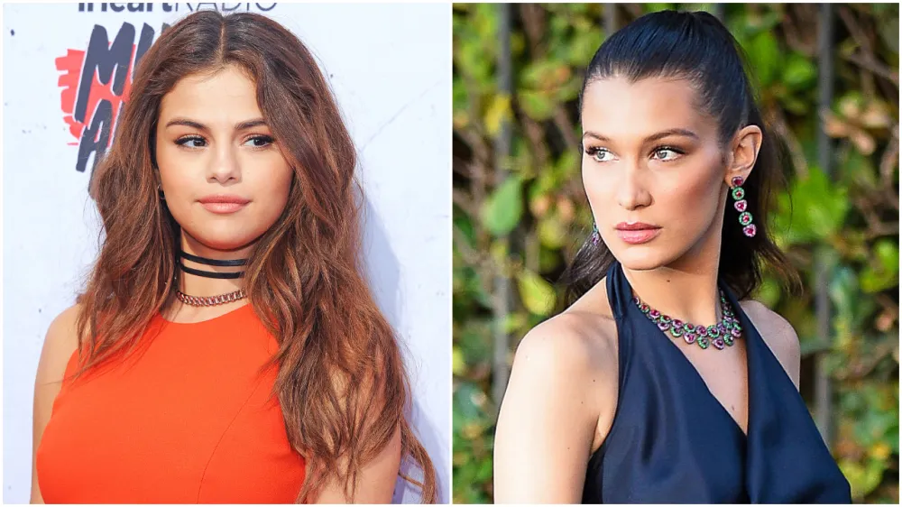 bella hadid selena gomez the weeknd love couple romance