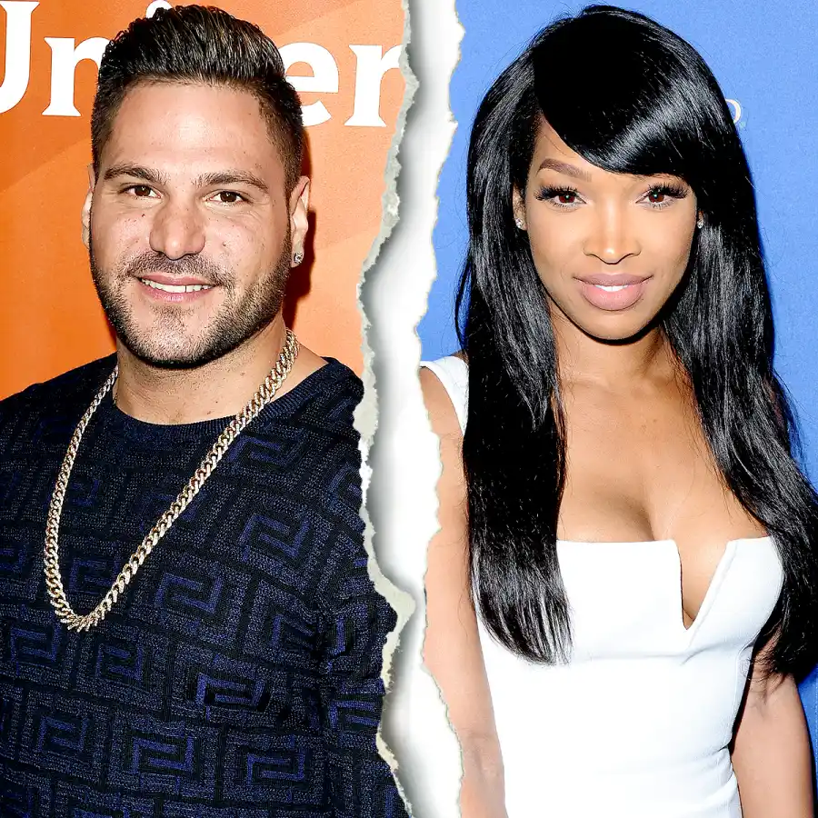Ronnie Ortiz-Magro and Malika Haqq