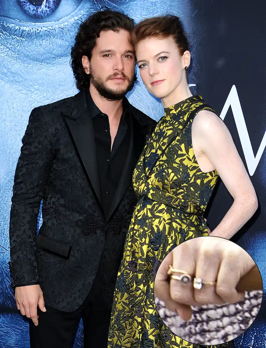 Kit Harington and Rose Leslie