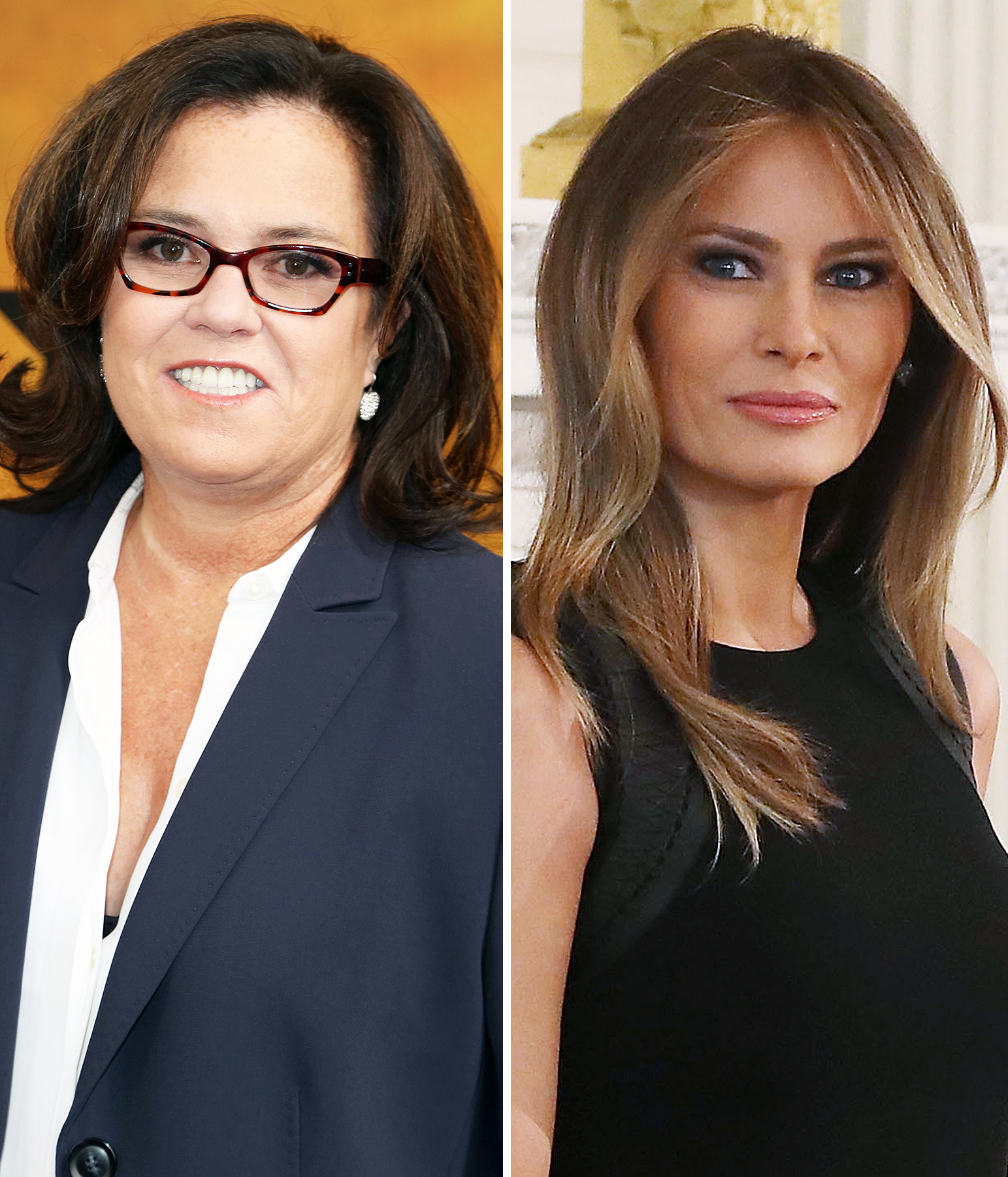 Rosie Tells Melania Trump to Take Her Son and 'Flee' Donald
