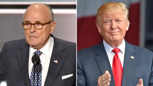 Rudy Giuliani and Donald Trump