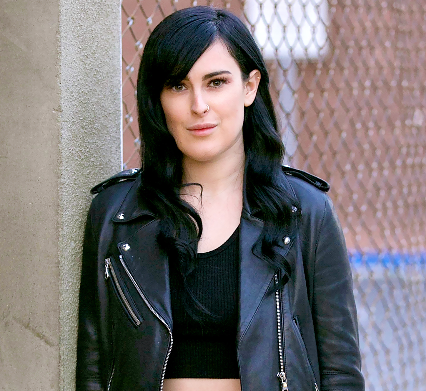 Rumer Willis poses for a portrait at "The Unauthorized Musical Parody of The Devil Wears Prada" at Rockwell Table & Stage on April 22, 2016 in Los Angeles, California.