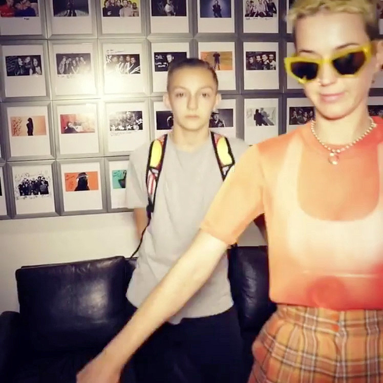 Russell Got Barzz and Katy Perry