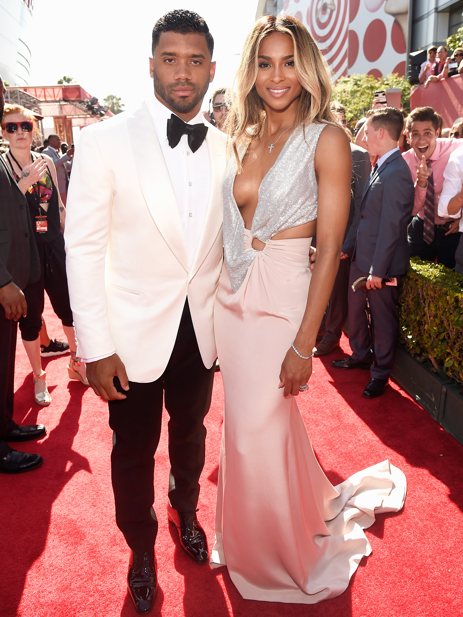 Russell Wilson and Ciara