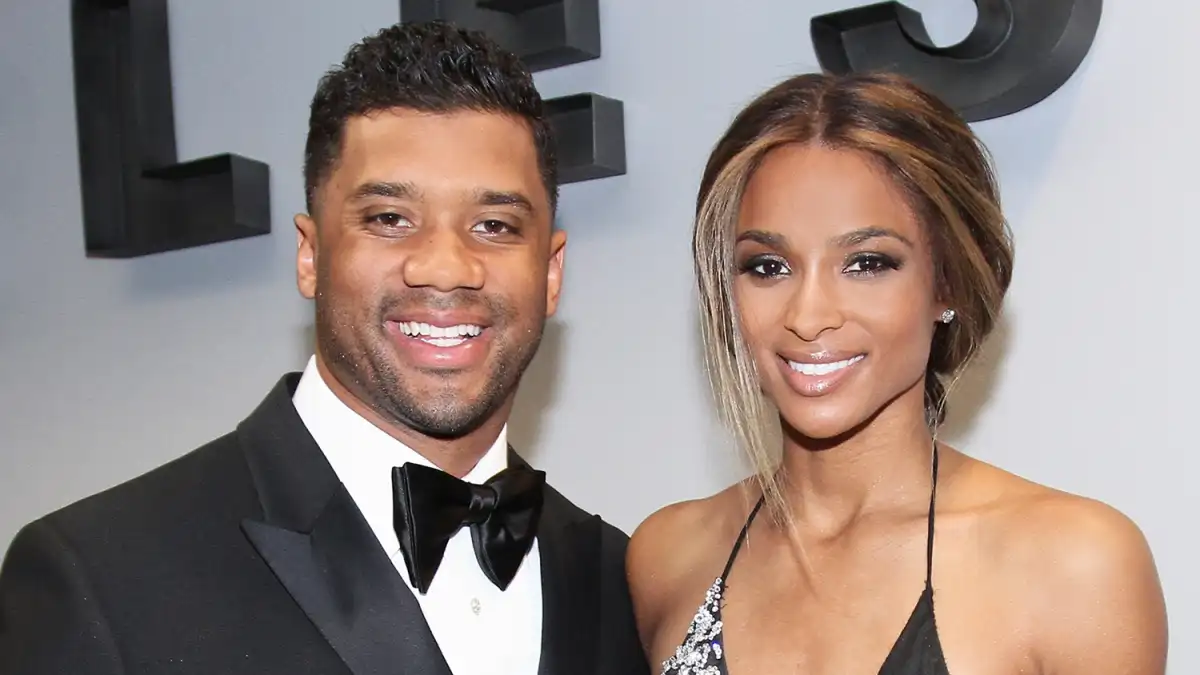 Russell Wilson and Ciara