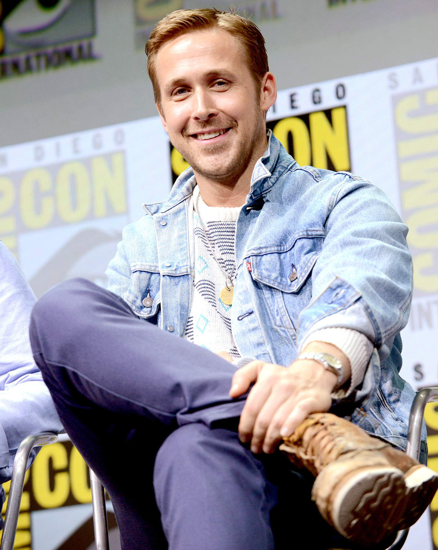 Ryan Gosling attends the Warner Bros. Pictures "Blade Runner 2049" Presentation during Comic-Con International 2017 at San Diego Convention Center on July 22, 2017 in San Diego, California.