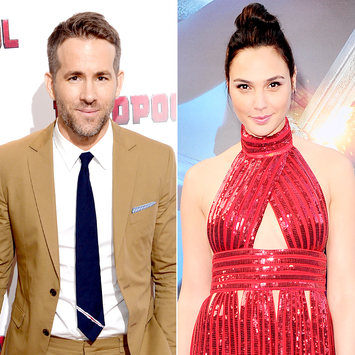 Ryan Reynolds and Gal Gadot