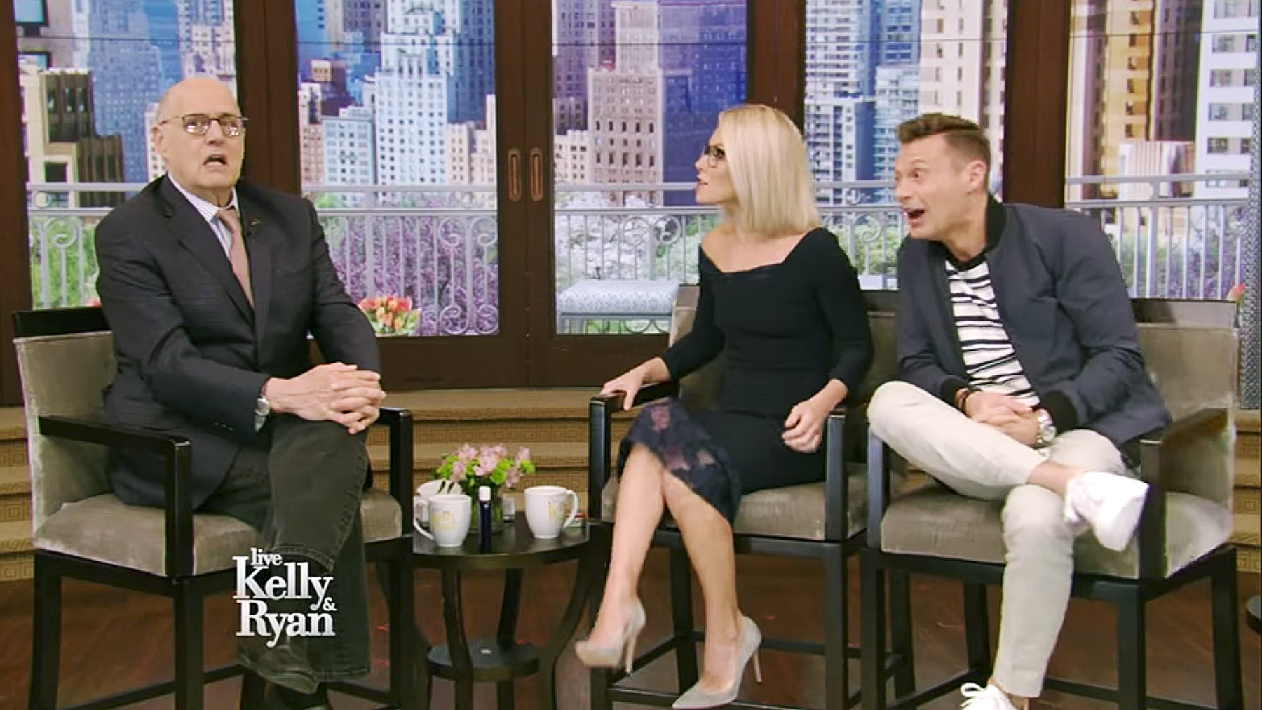 Jeffrey Tambour Kelly Ripa Ryan Seacrest