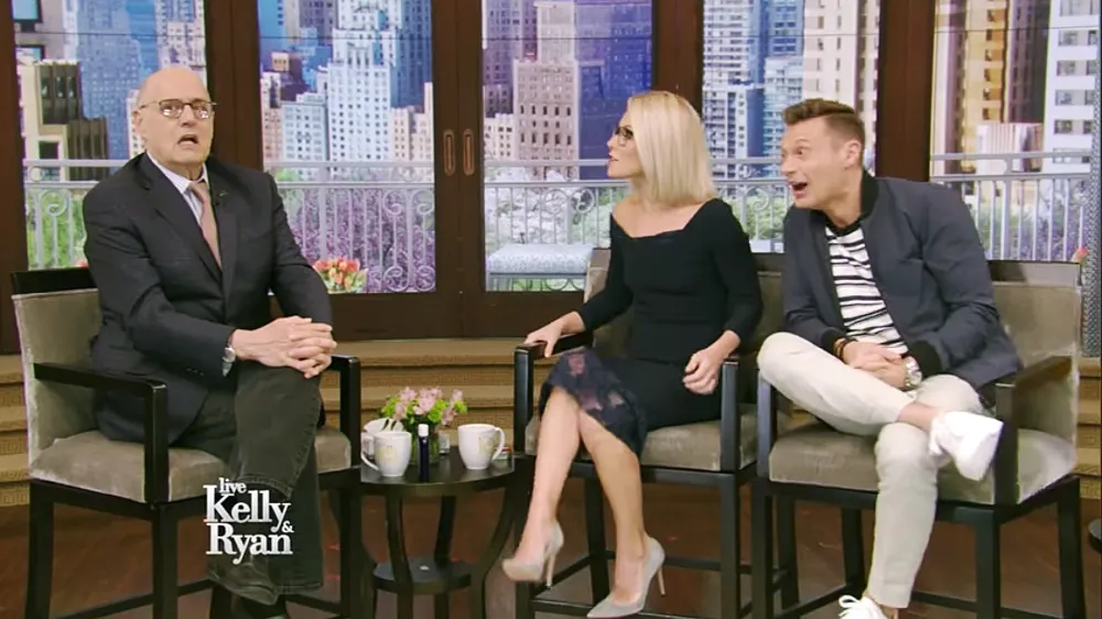Jeffrey Tambour Kelly Ripa Ryan Seacrest