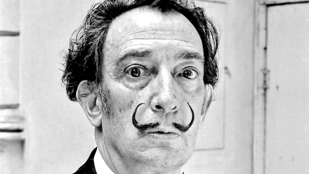 Spanish Catalan surrealist painter Salvador Dali photographed in Barcelona Spain on May 24, 1966.