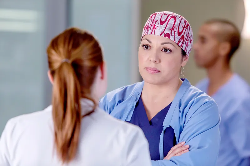 Sara Ramirez on Grey's Anatomy.