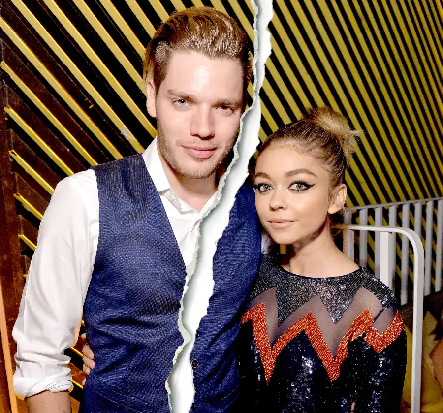 Sarah Hyland and Dominic Sherwood