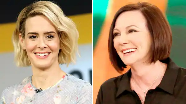 Sarah Paulson and Marcia Clark