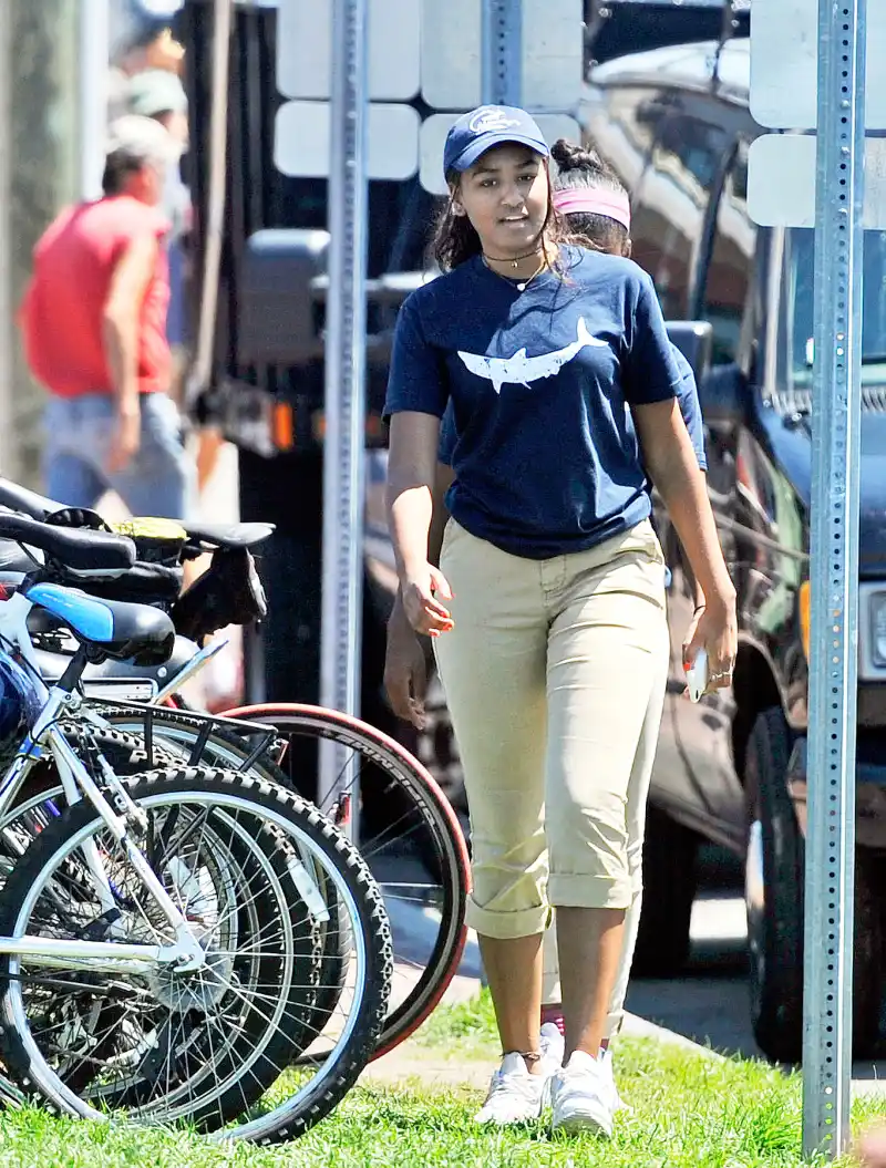 Sasha Obama Nancy's Martha's Vineyard summer job