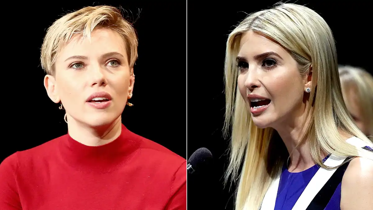 Scarlett Johansson and Ivanka Trump