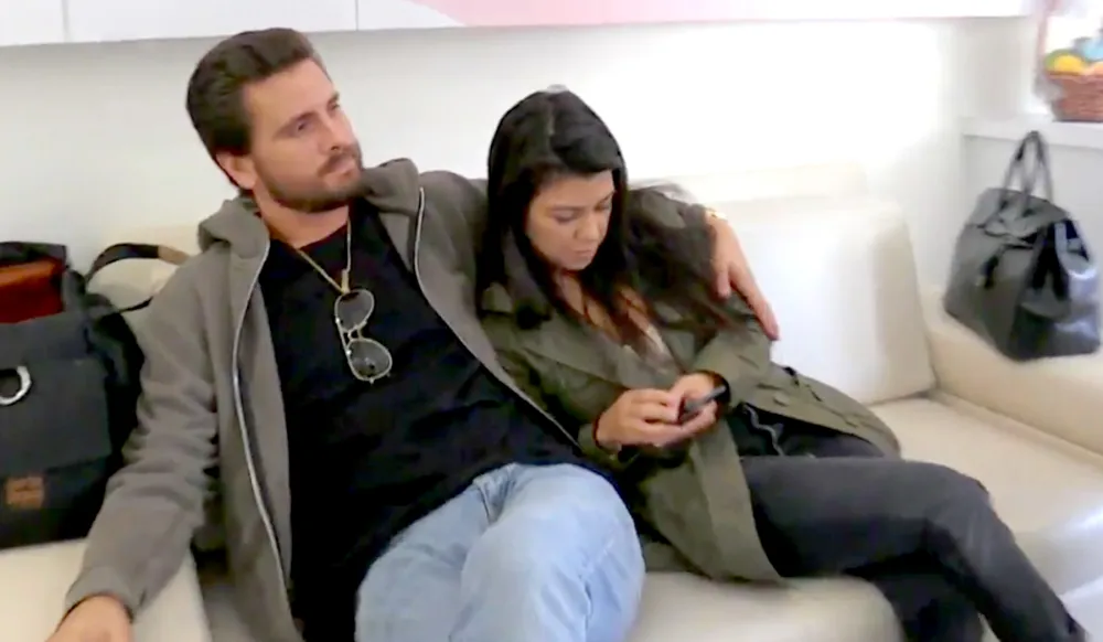 Scott Disick and Kourtney Kardashian