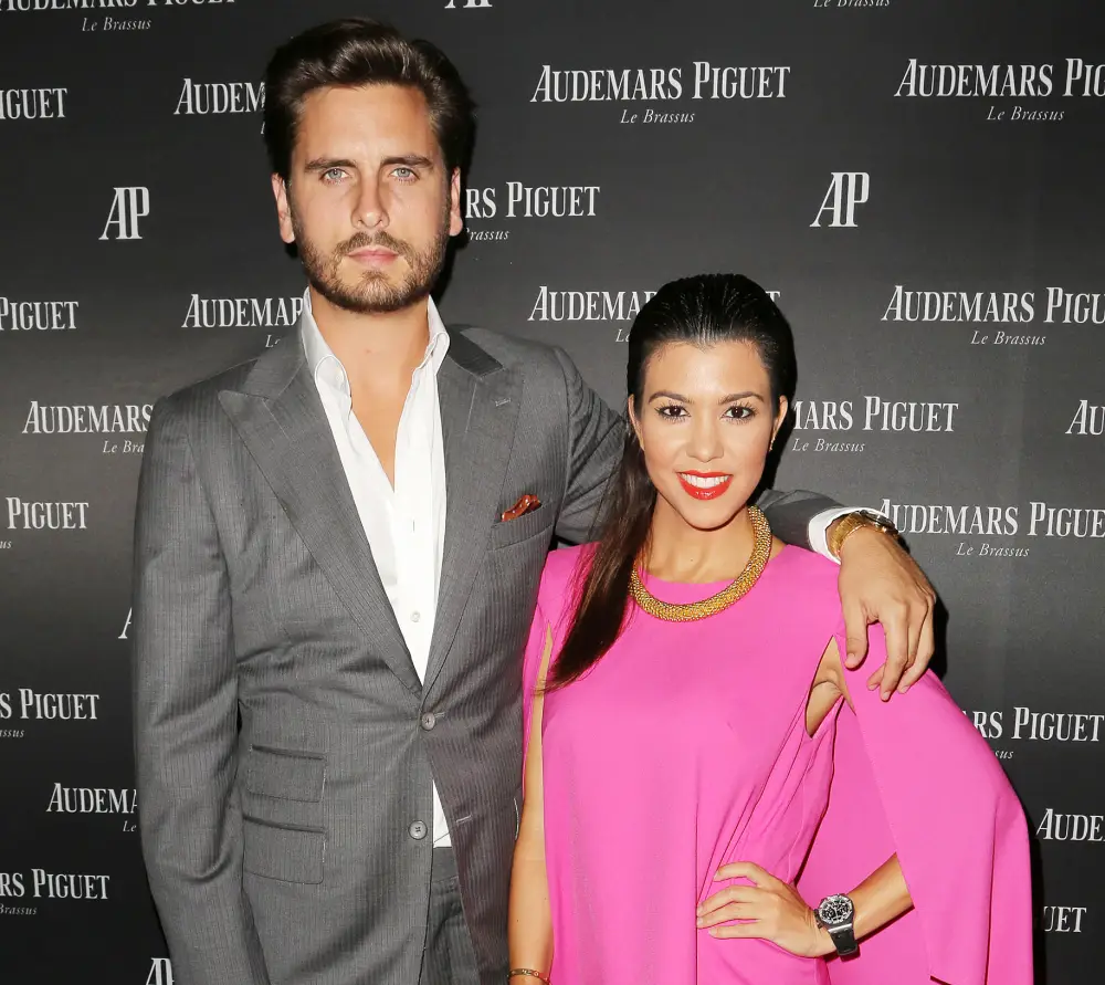 Scott Disick and Kourtney Kardashian