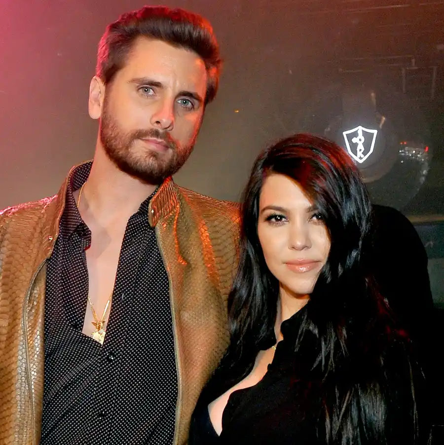 Scott Disick and Kourtney Kardashian