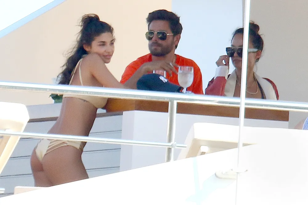 Chantel Jeffries and Scott Disick
