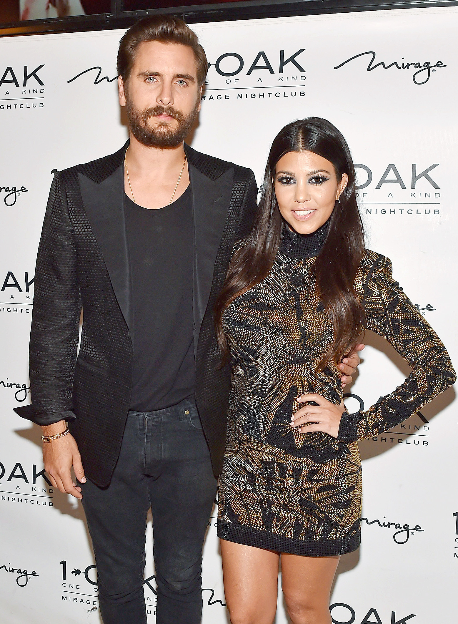 Scott Disick & Kourtney Kardashian