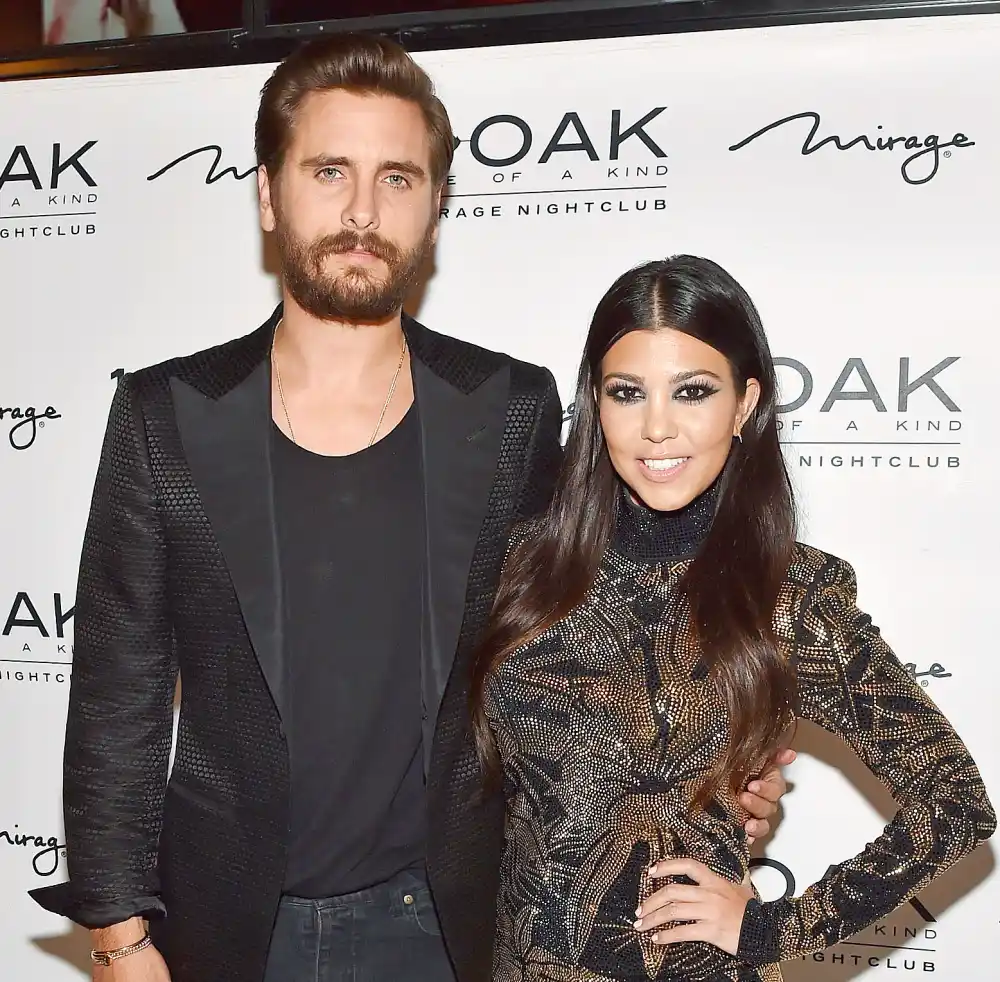 Scott Disick and Kourtney Kardashian