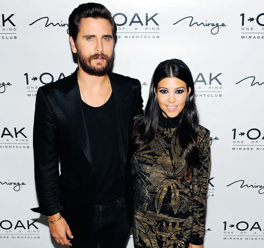 Scott Disick and Kourtney Kardashian