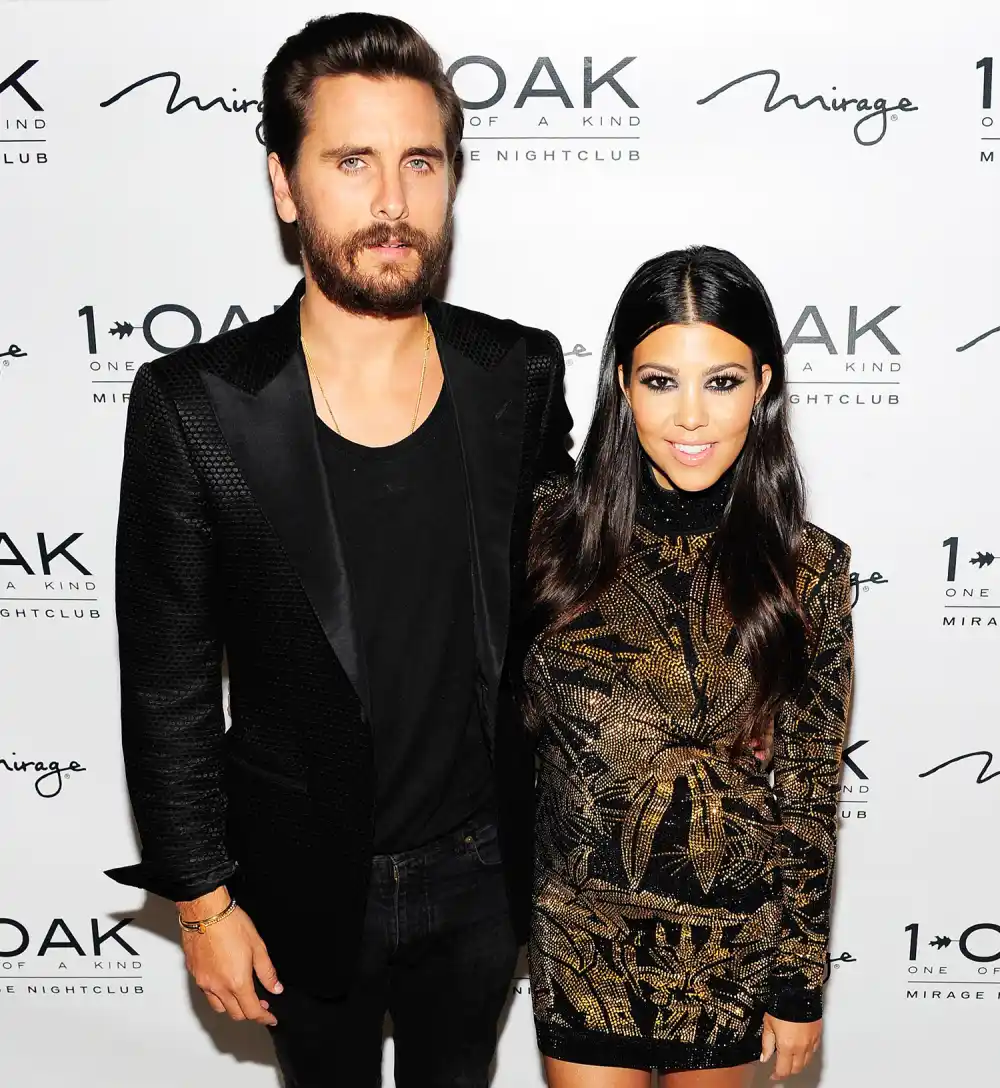 Scott Disick and Kourtney Kardashian