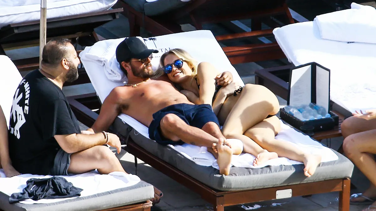 Scott Disick blonde Miami