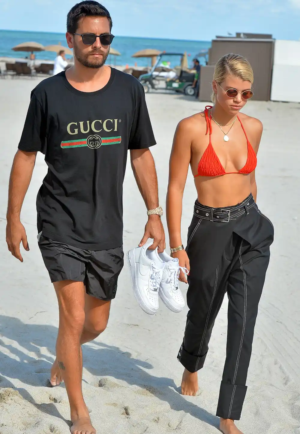 Scott Disick, Sofia Richie, Miami, Instagram Official, Couple