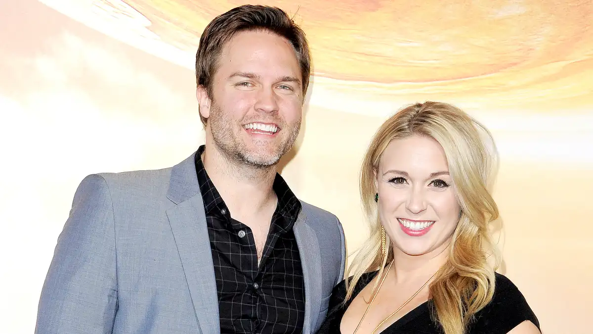 Scott Porter and Kelsey Mayfield arrive at the Los Angeles premiere of 'Jupiter Ascending' at TCL Chinese Theatre on February 2, 2015 in Hollywood, California.