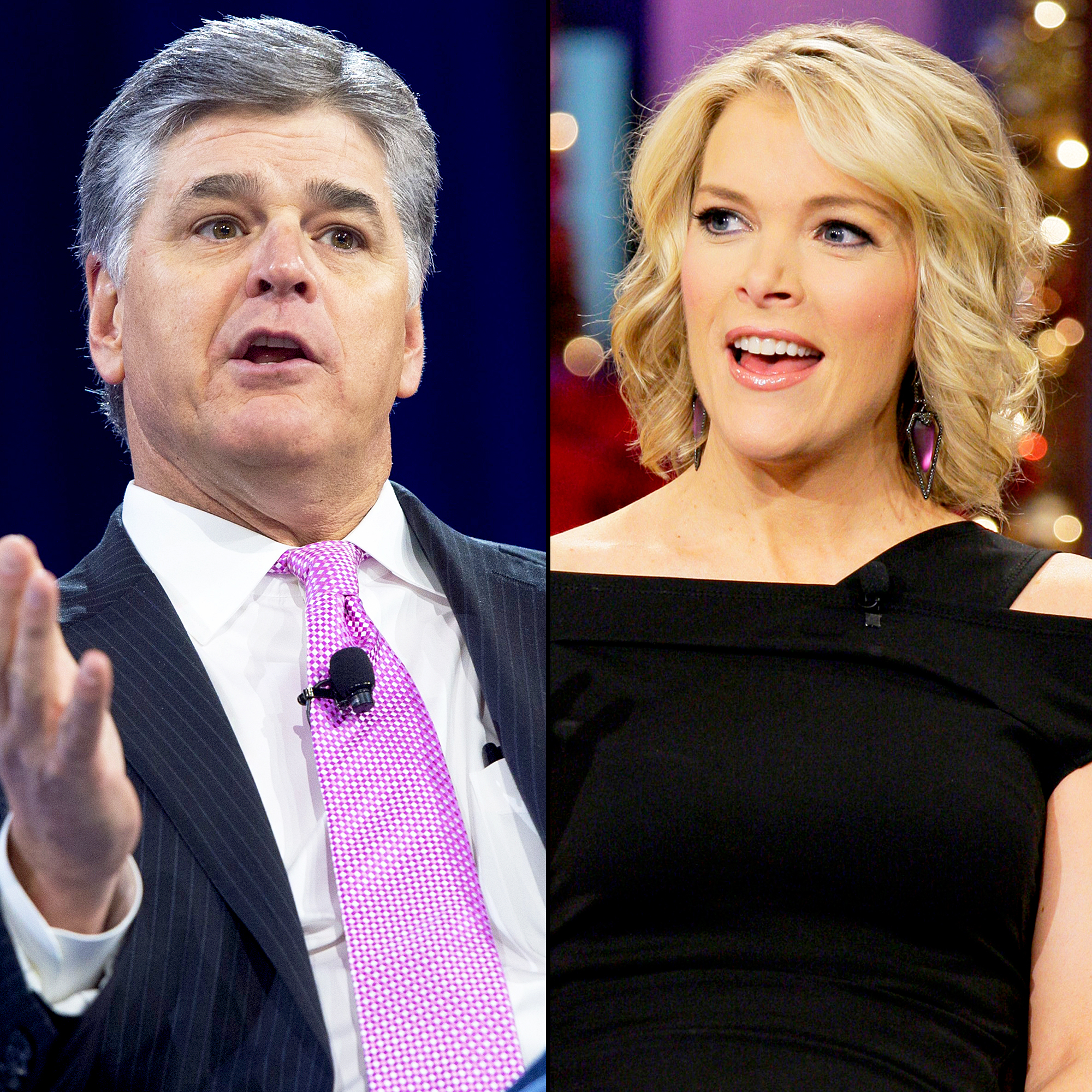 Sean Hannity and Megyn Kelly