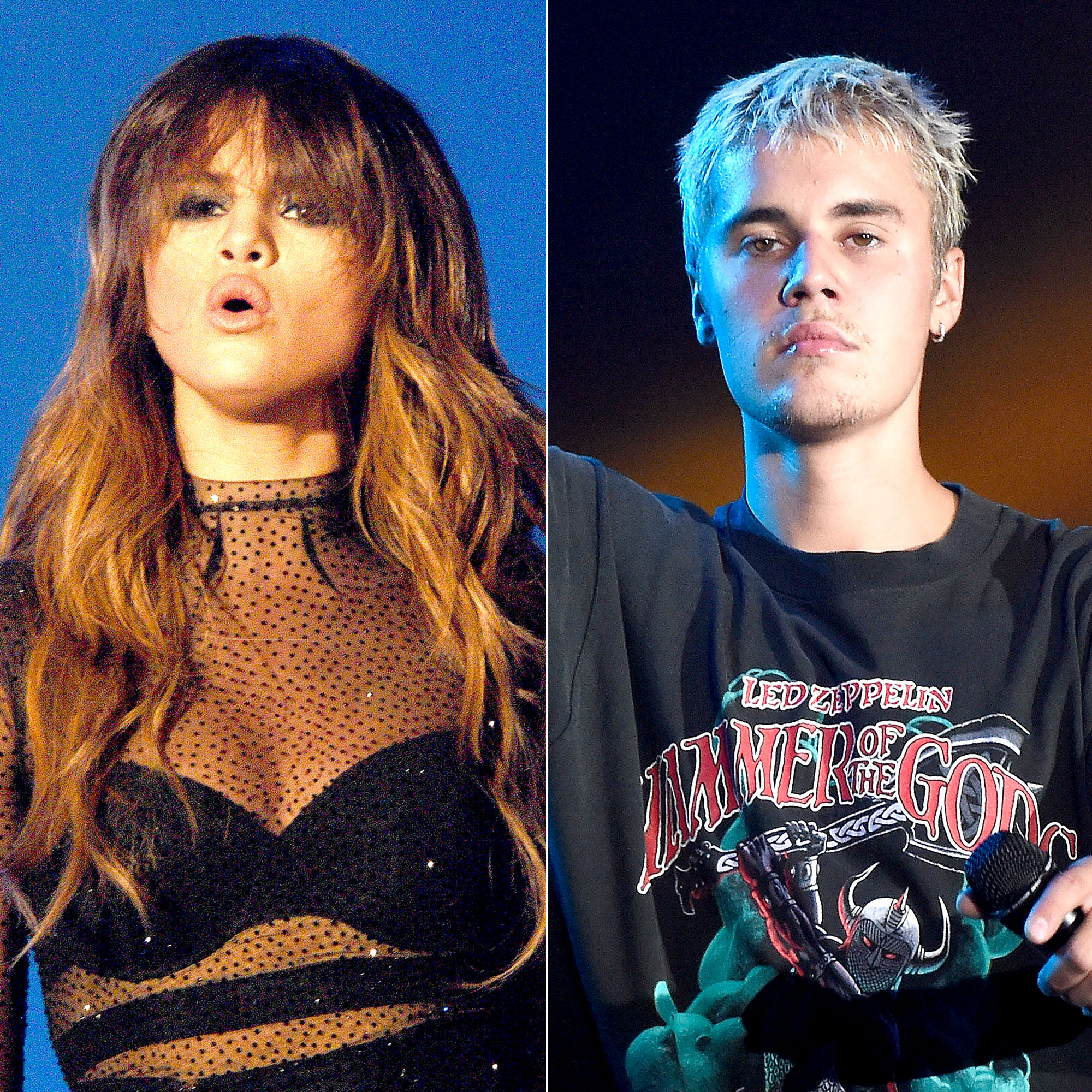 Justin Bieber and Selena Gomez