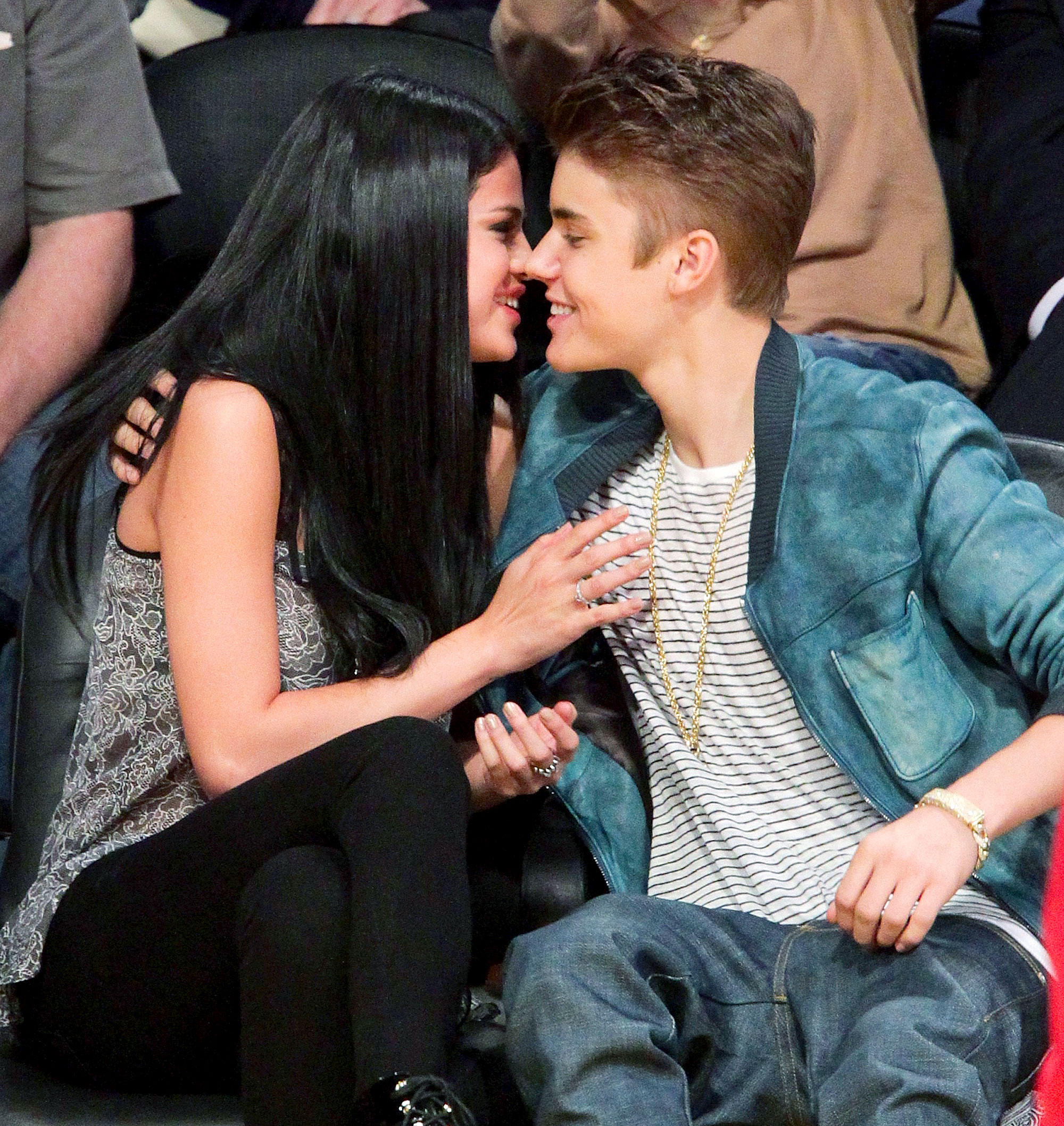 Justin Bieber and Selena Gomez