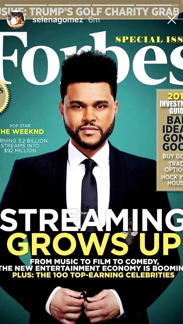 Selena Gomez and The Weeknd