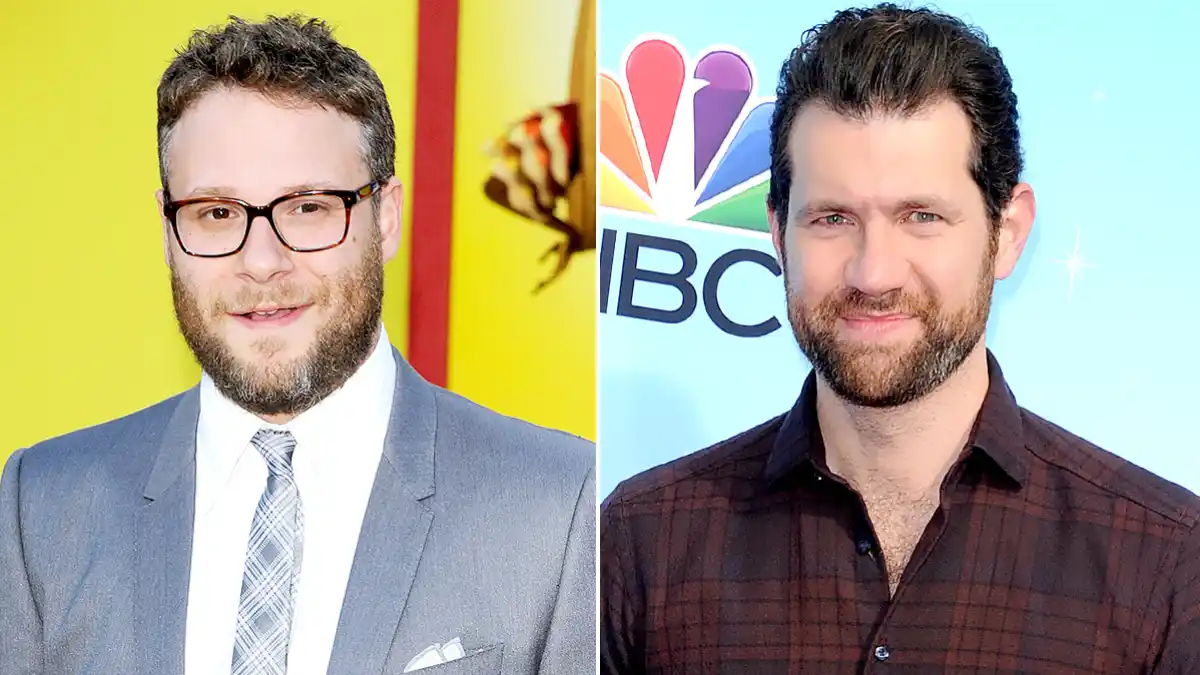 Seth Rogen and Billy Eichner