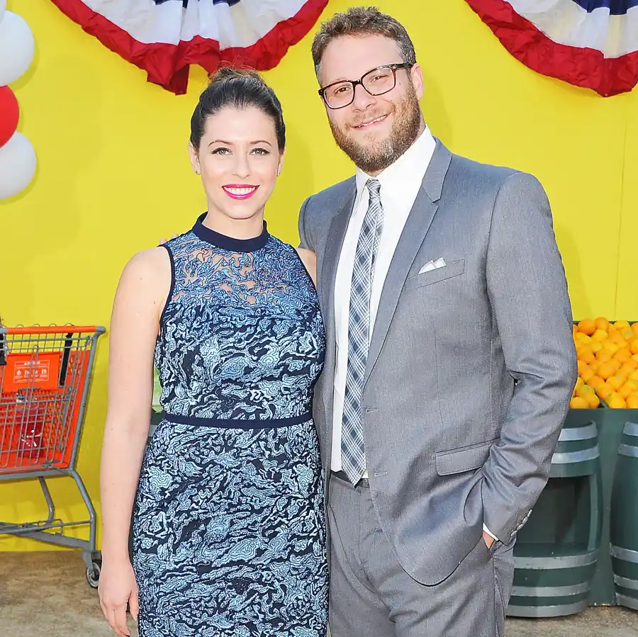 Seth Rogen and Lauren Miller proposal