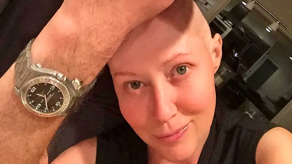 Shannen Doherty and Kurt Iswarienko