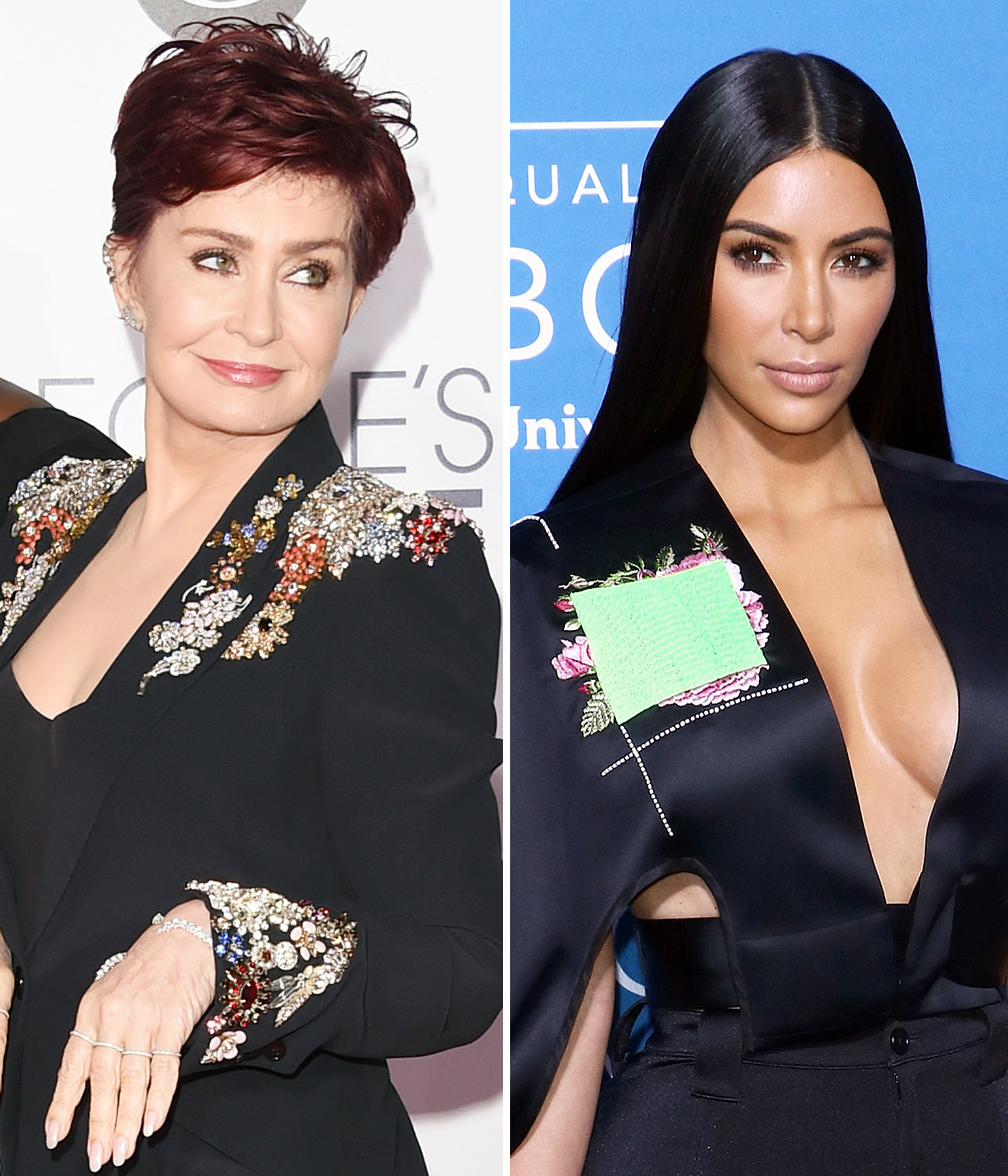 Sharon Osbourne Kim Kardashian