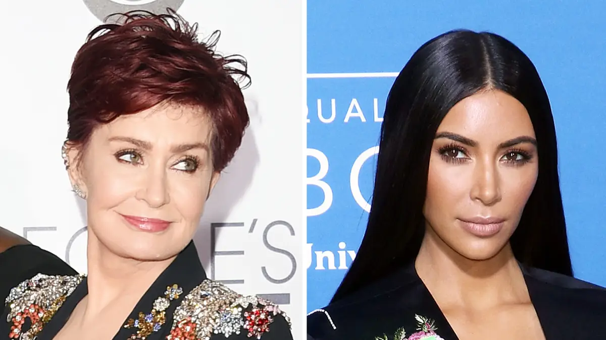 Sharon Osbourne Kim Kardashian