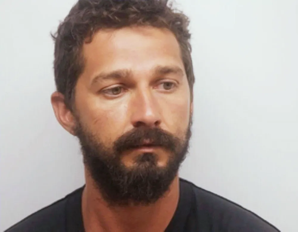Shia LaBeouf mugshot