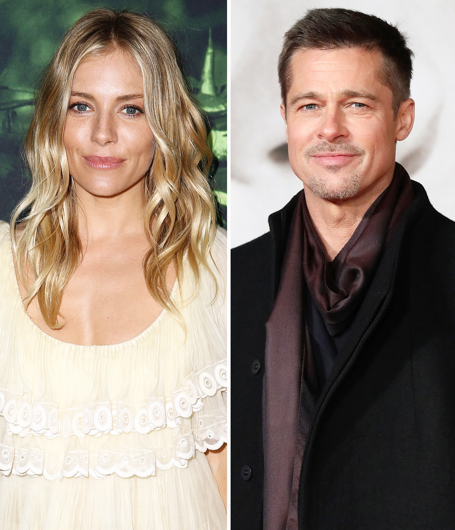 Sienna Miller Brad Pitt