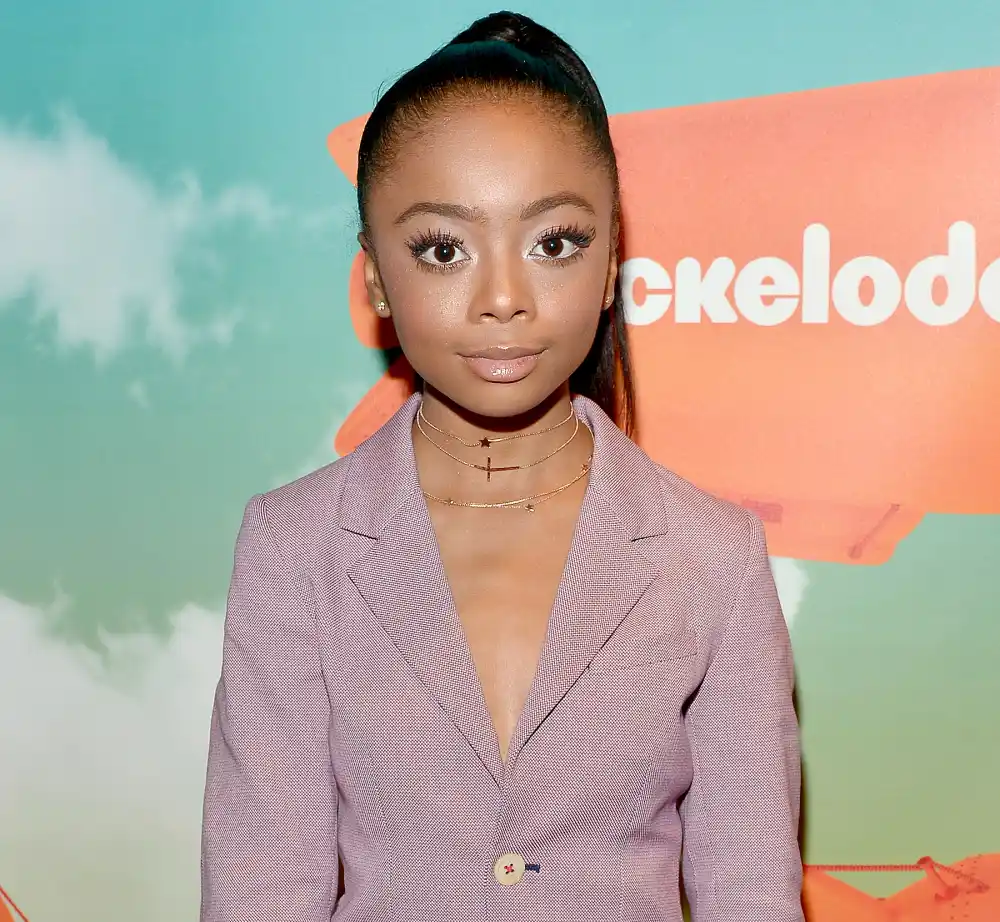 Skai Jackson attends Nickelodeon's 2016 Kids' Choice Awards.