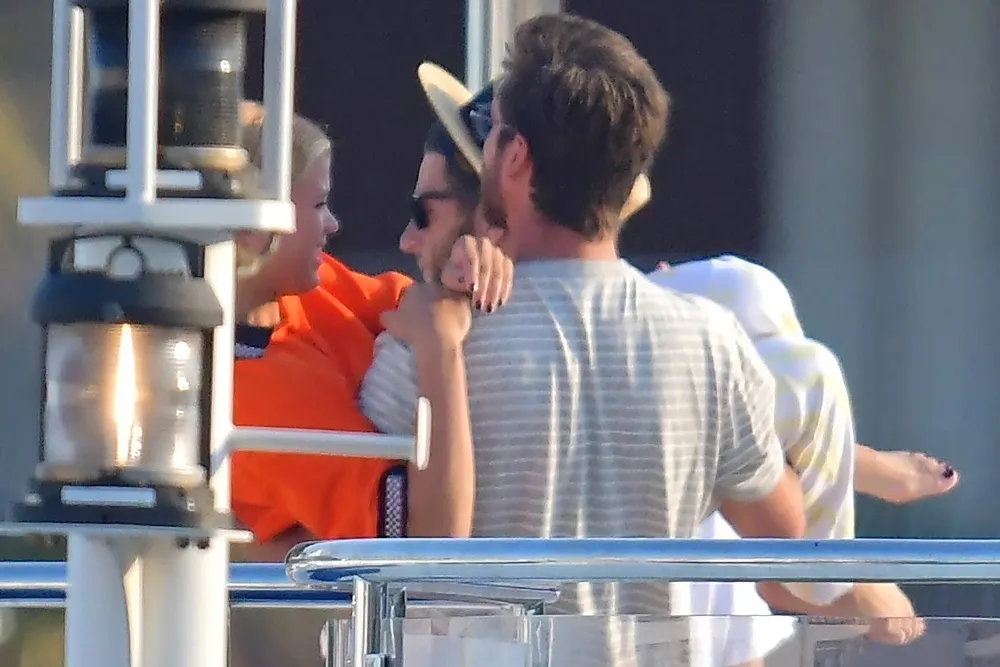 Sofia Richie and Scott Disick