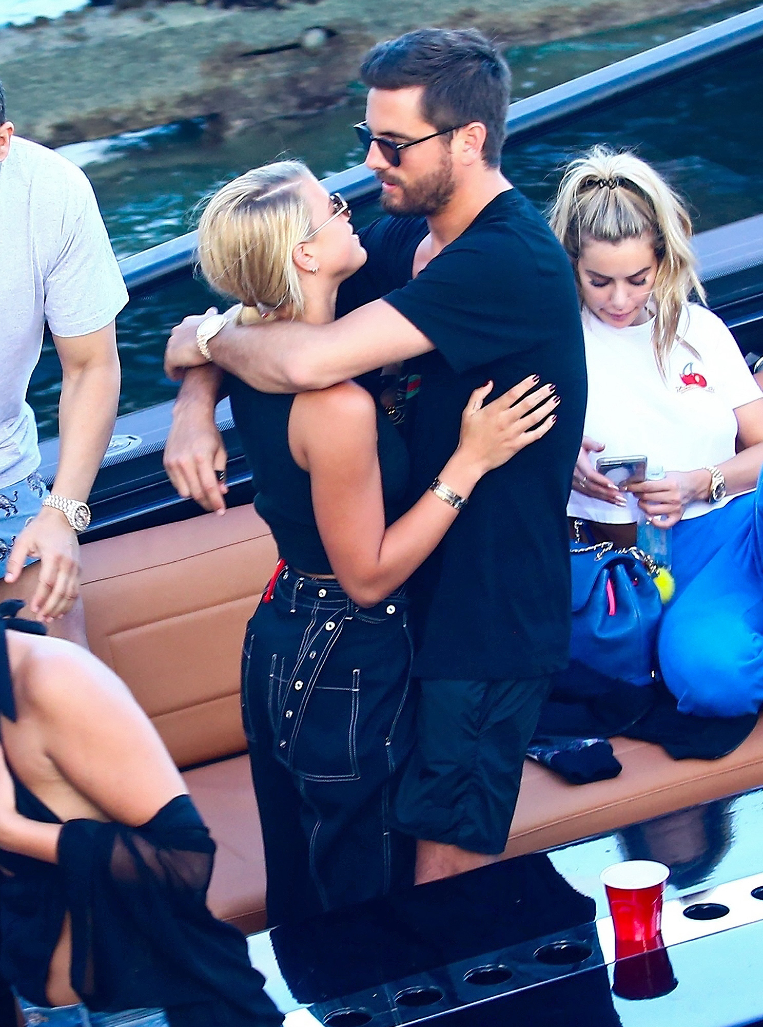 Sofia Richie, Scott Disick, Yacht, Instagram Official, Couple